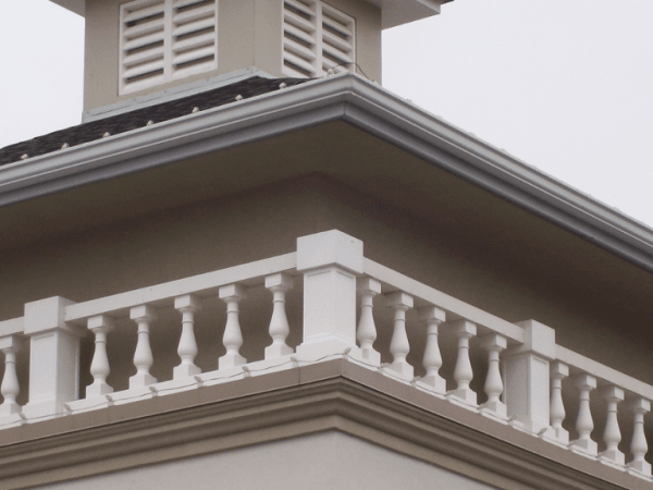 Пояс из каменной балюстрады 