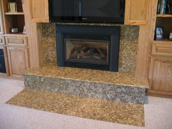 Гранитный камин