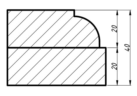 Варианты торцов с подклейкой 2