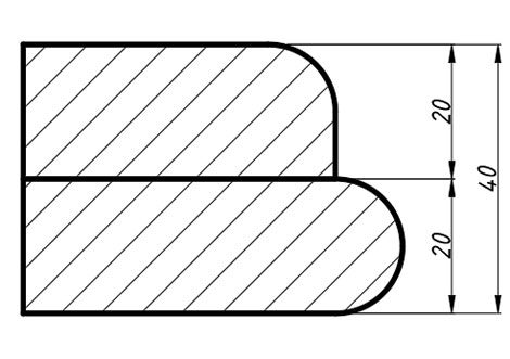 Варианты торцов с подклейкой 3