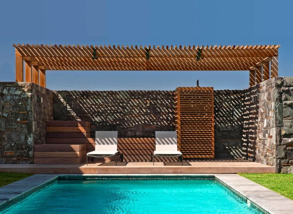 Беседки из камня