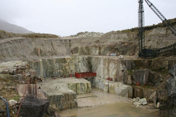 Карьер добычи Irish Green Карьер добычи Irish Green