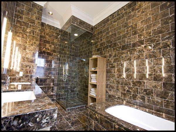 Emperador Dark в ванной комнате Emperador Dark в ванной комнате