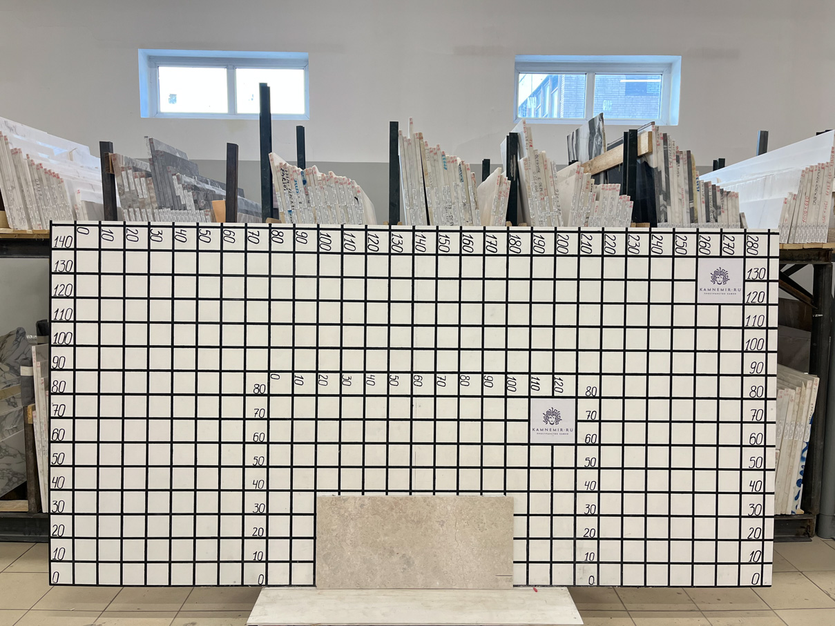 Изображение Заготовка F4985 (720х380х20 мм)/Мрамор Crema Delicato/Бежевый/Антик