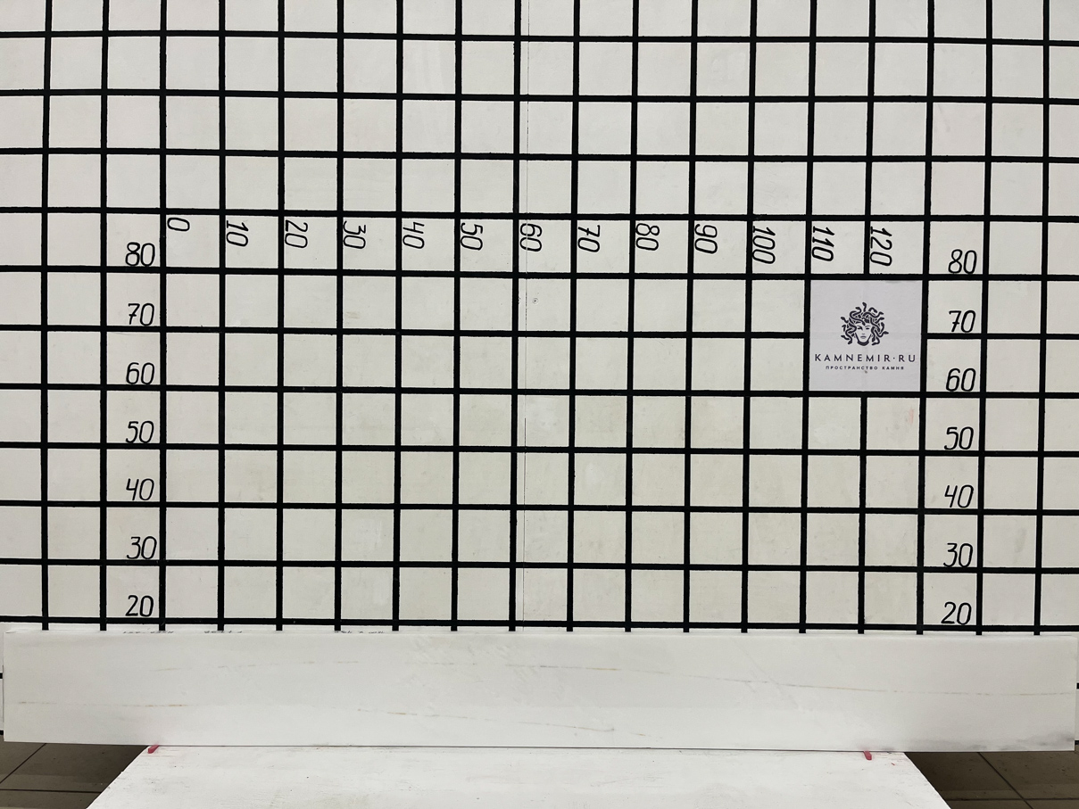 Изображение Заготовка F9820 (1800х180х20 мм)/Мрамор Bianco Lasa Venato/Белый/Полировка