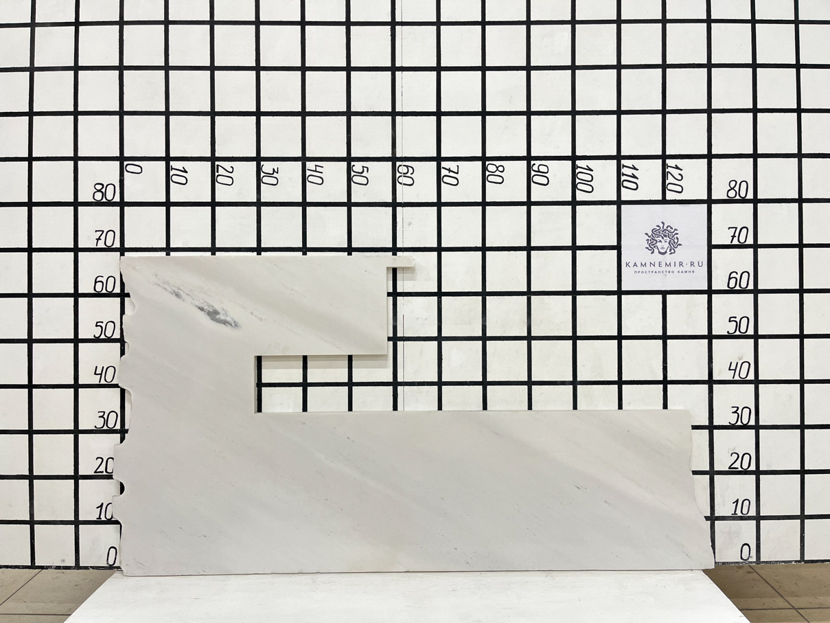 Изображение Заготовка F7684 (1200х330х20 мм)/Мрамор Bianco Sivec/Белый/Полировка