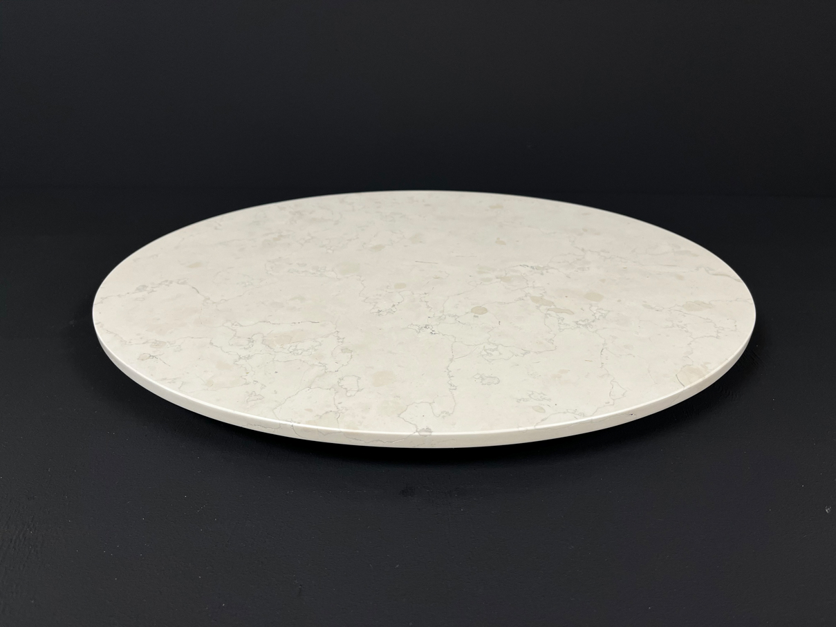 Столешница 12 (430х340х30 мм)/Мрамор Bianco Perlino/Белый/Полировка - изображение 2