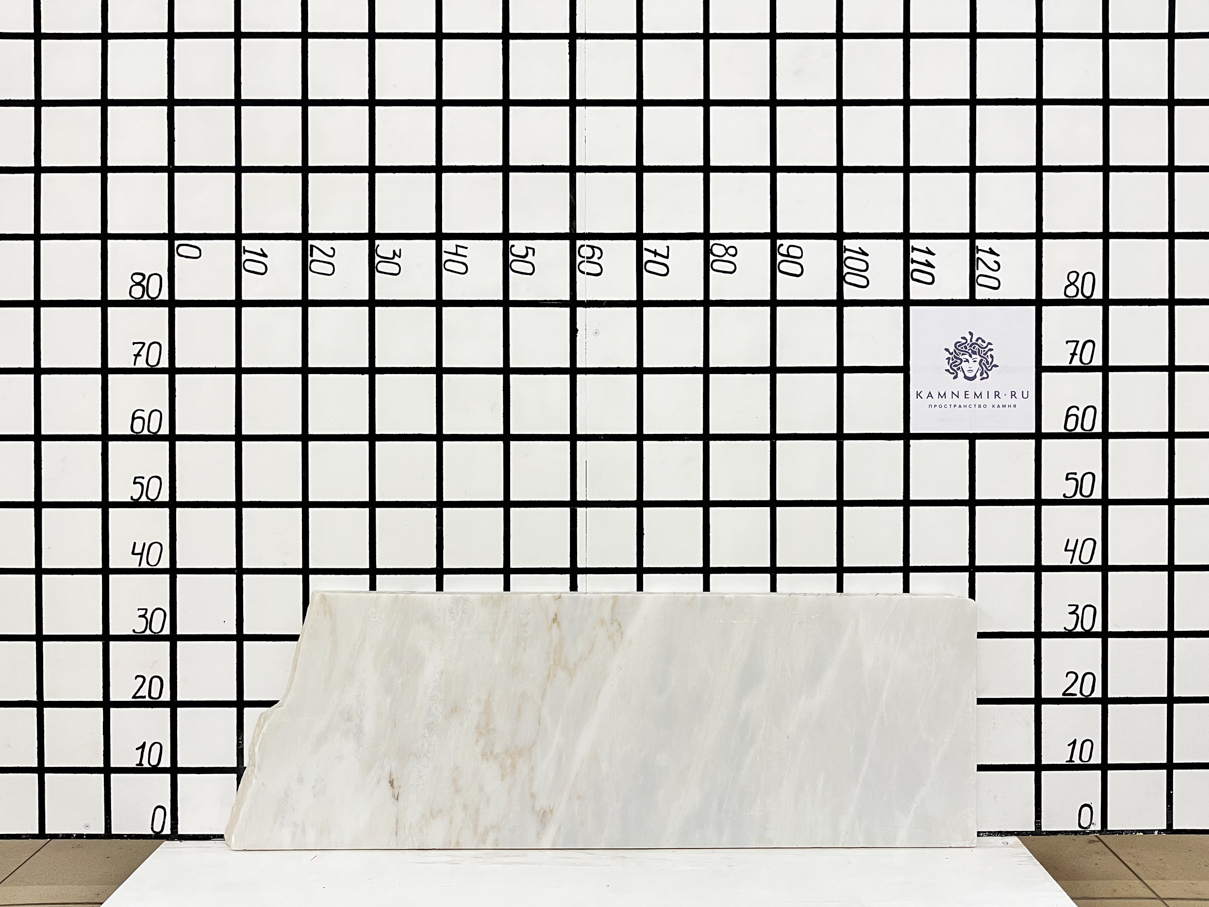 Изображение Заготовка F3504 (950х360х32 мм)/Мрамор Bianco Lasa Vena Oro/Белый/Антик