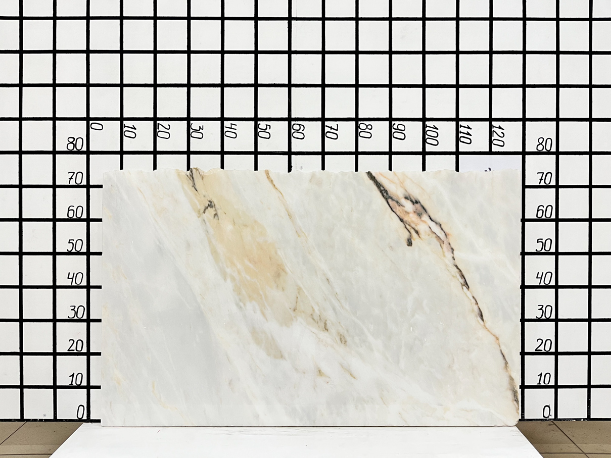 Изображение Заготовка F3500 (1200х680х25 мм)/Мрамор Bianco Lasa Vena Oro/Белый/Полировка