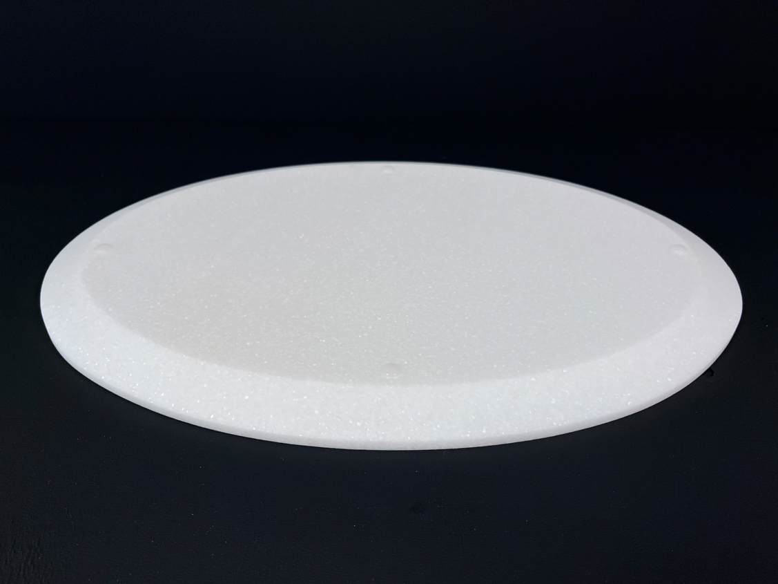 Столешница 8 (465х310х20 мм)/Мрамор Thassos/Белый/Антик - изображение 3