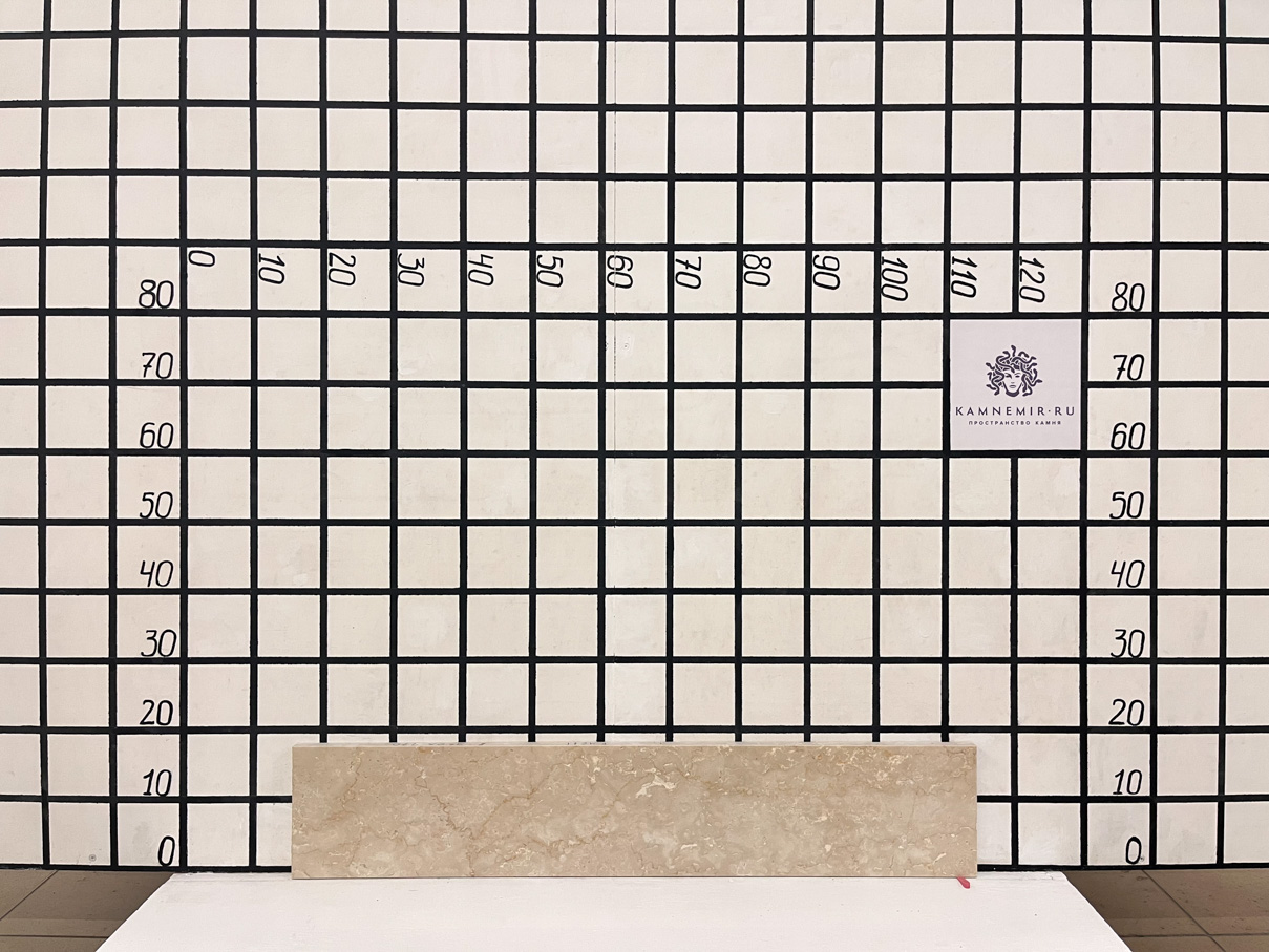 Изображение Заготовка  (960х170х20 мм)/Мрамор Botticino Classico/Бежевый/Полировка