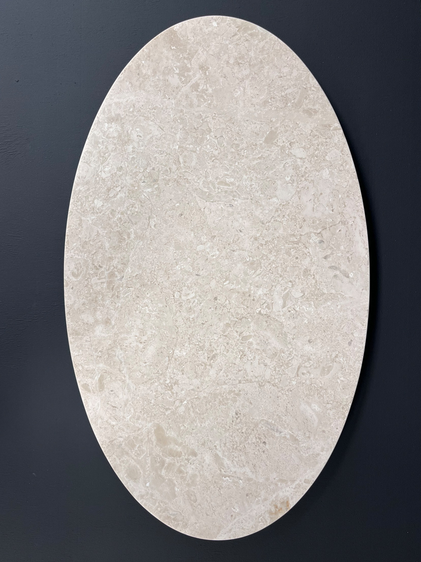 Изображение Столешница 9 (570х334х20 мм)/Мрамор Crema Delicato/Бежевый/Полировка