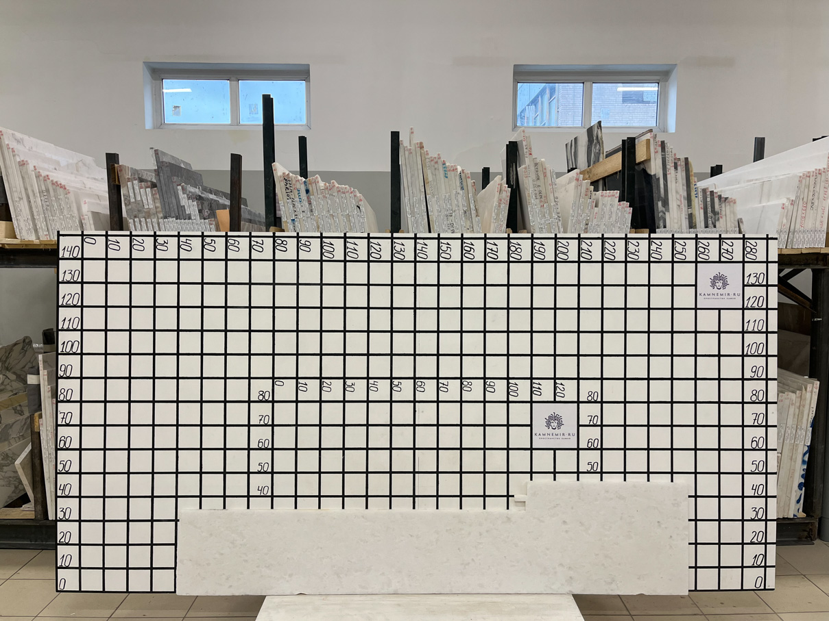 Изображение Заготовка F4611 (2100х330х20 мм)/Мрамор Crystal White/Белый/Полировка