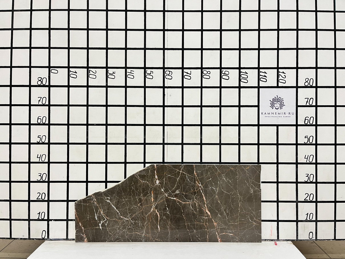 Изображение Заготовка  (600х350х16 мм)/Мрамор Nemus Brown/Коричневый/Полировка