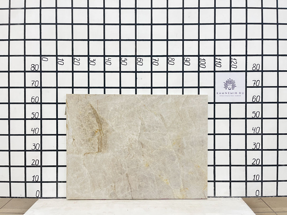 Изображение Заготовка F4108 (850х650х20 мм)/Кварцит Taj Mahal/Белый/Полировка