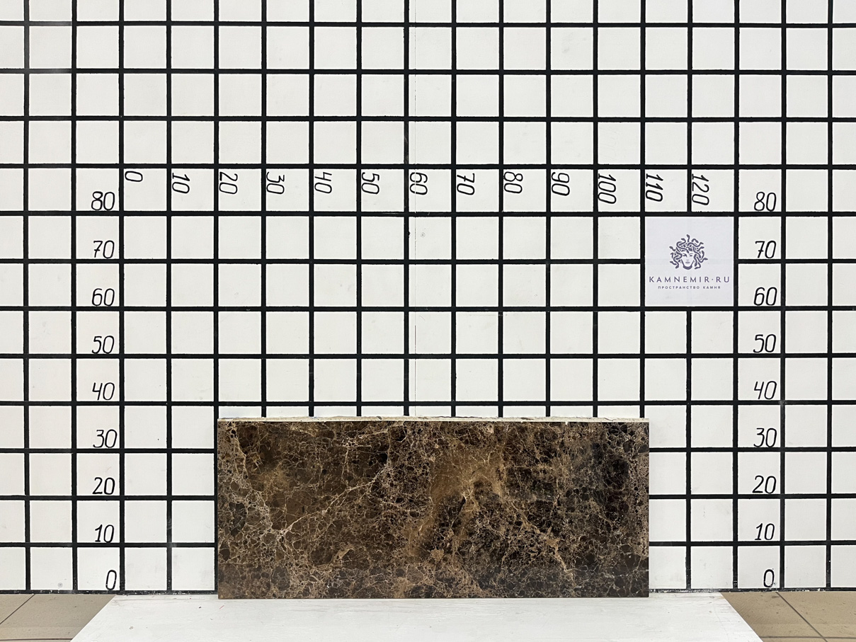 Изображение Заготовка F3636 (890х350х20 мм)/Мрамор Emperador Dark/Коричневый/Полировка