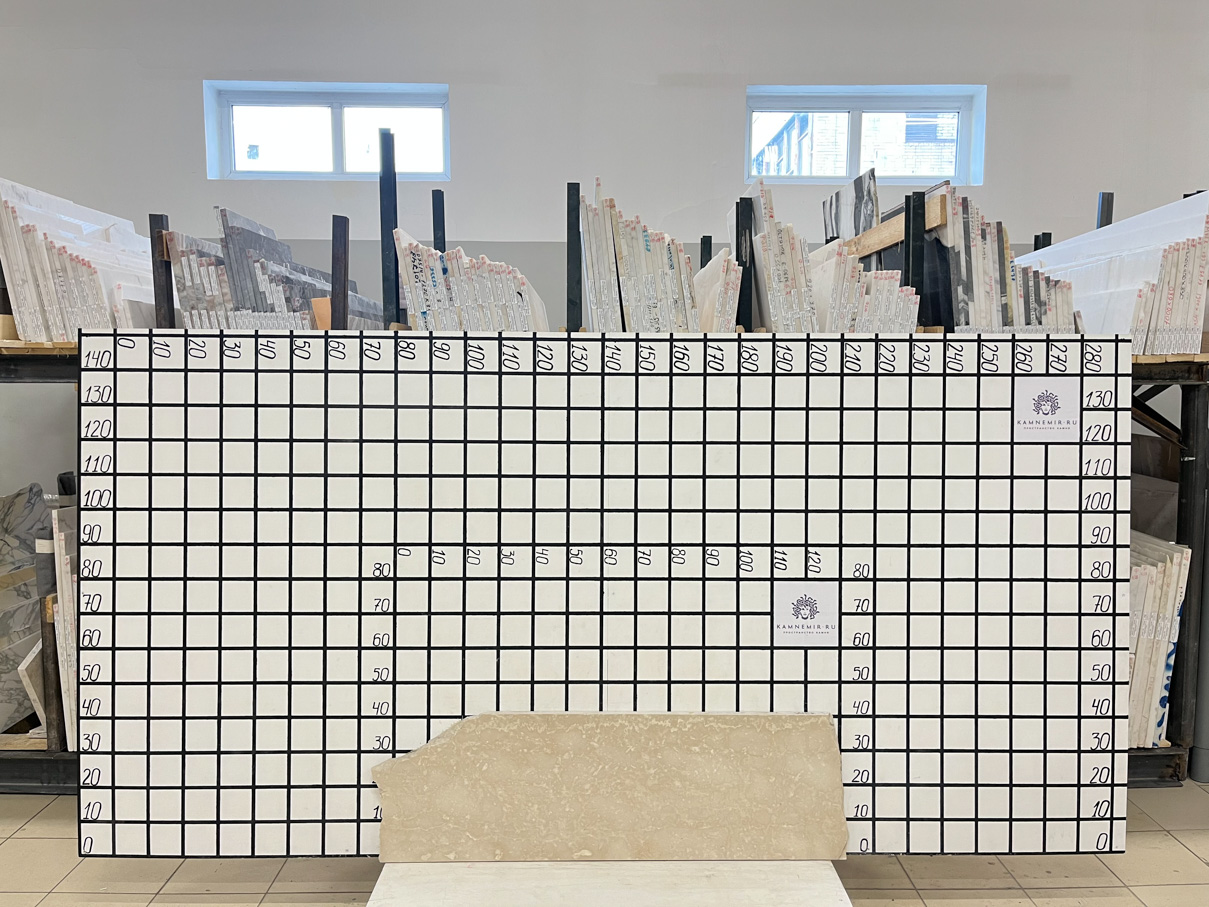 Изображение Заготовка F4576 (960х410х30 мм)/Мрамор Botticino Classico/Бежевый/Полировка