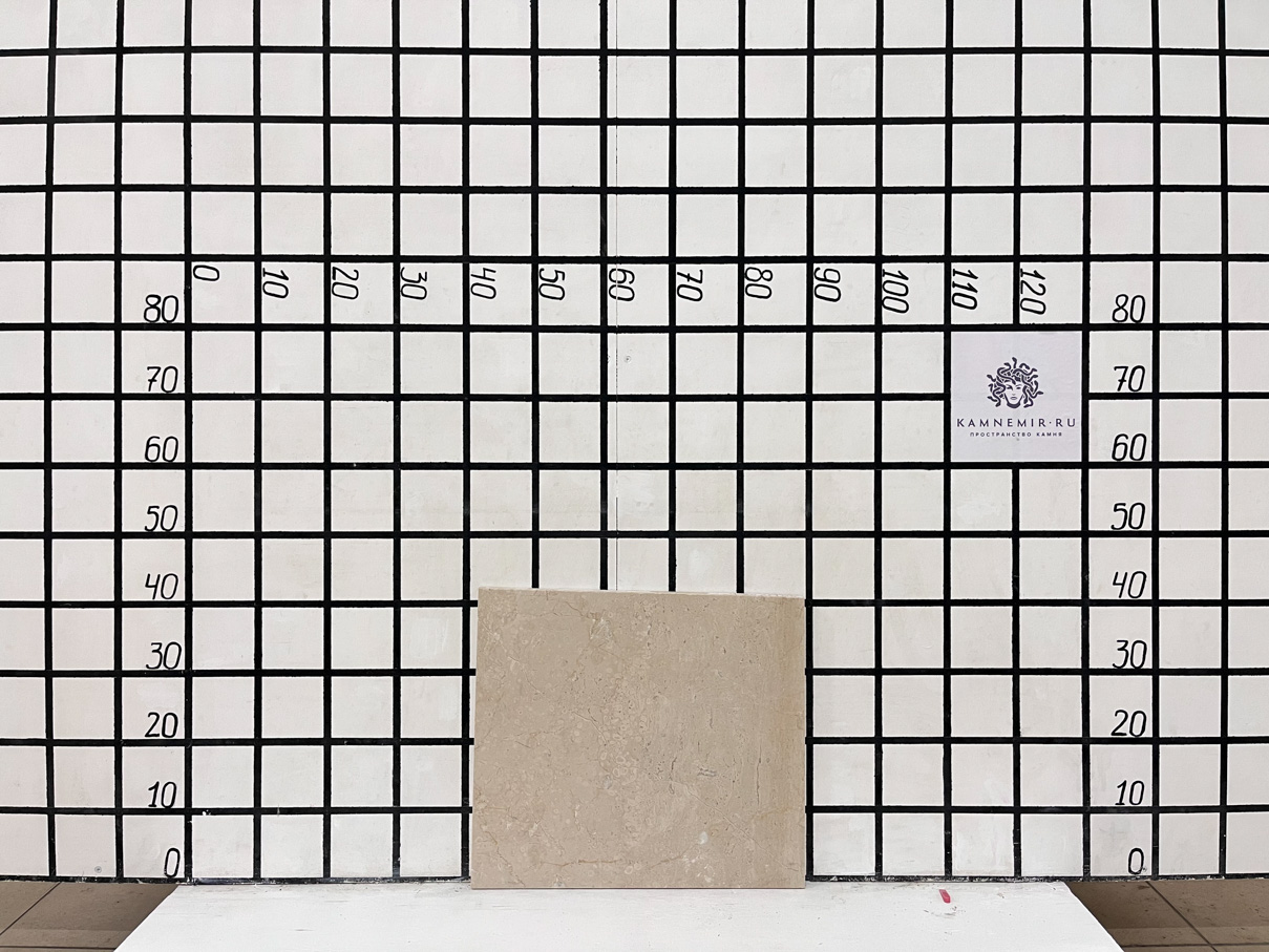 Изображение Заготовка F6638 (460х410х20 мм)/Мрамор Botticino Fiorito/Бежевый/Полировка