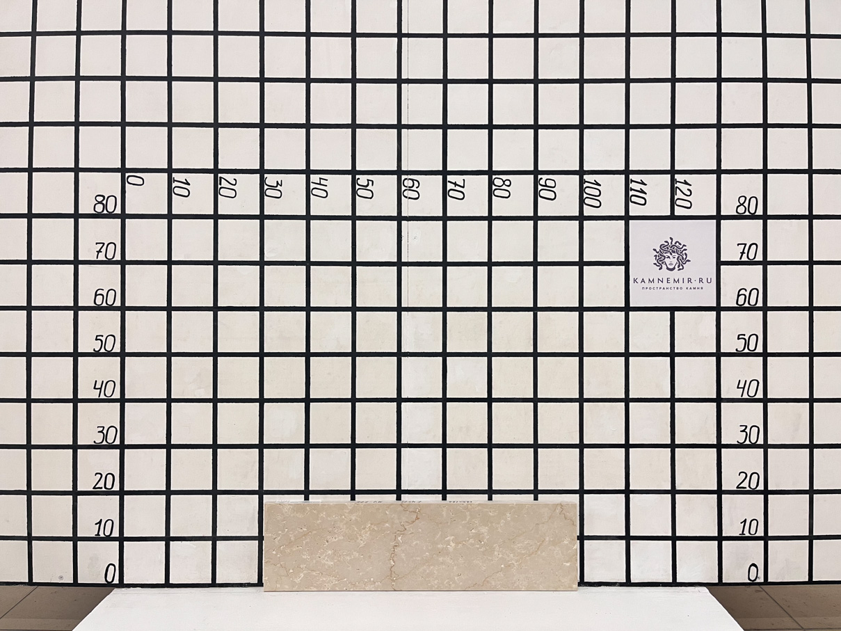 Изображение Заготовка  (660х180х20 мм)/Мрамор Botticino Classico/Бежевый/Полировка