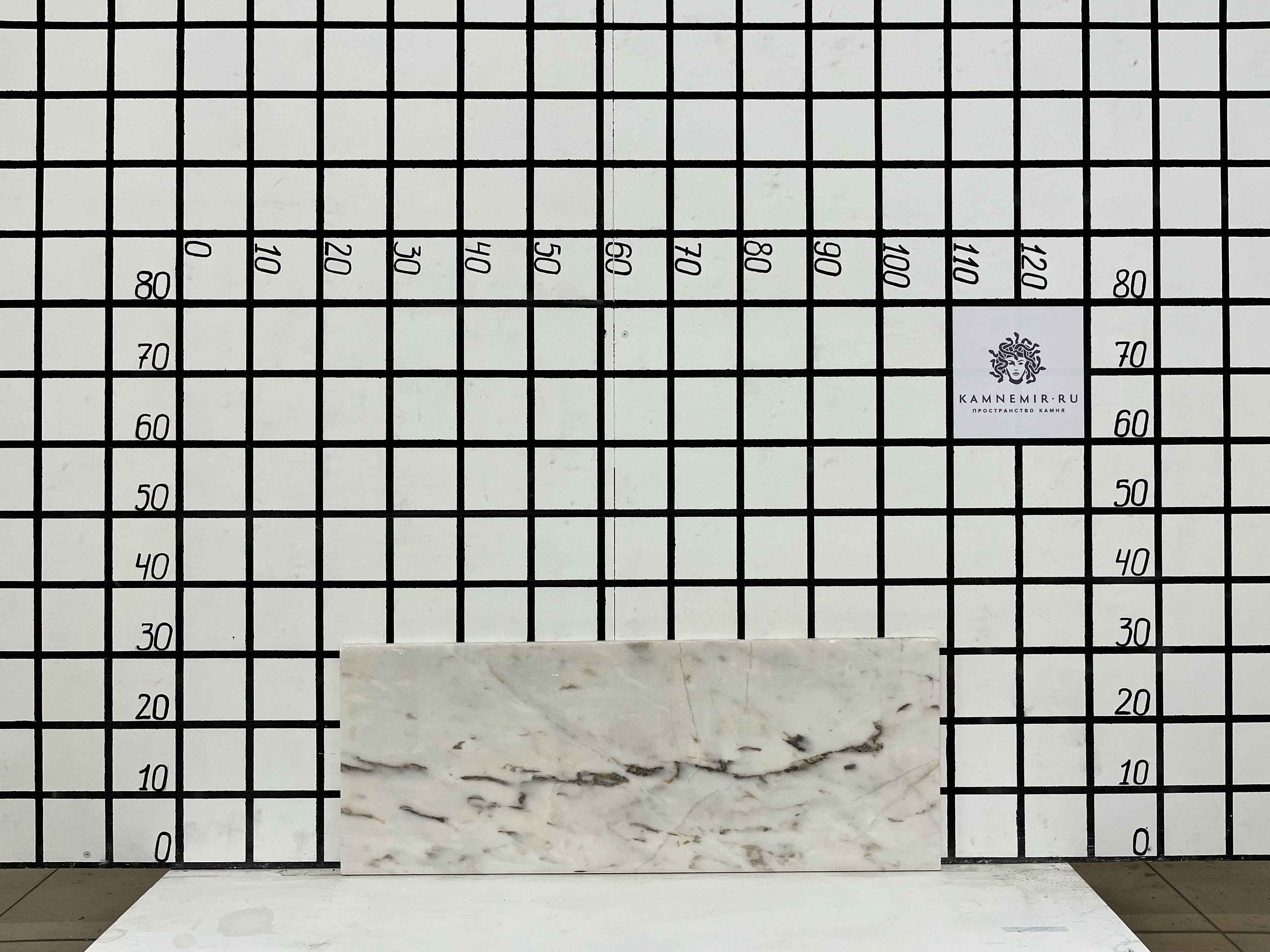 Изображение Заготовка F2598 (820х300х20 мм)/Мрамор Bianco Lasa Vena Oro/Белый/Полировка