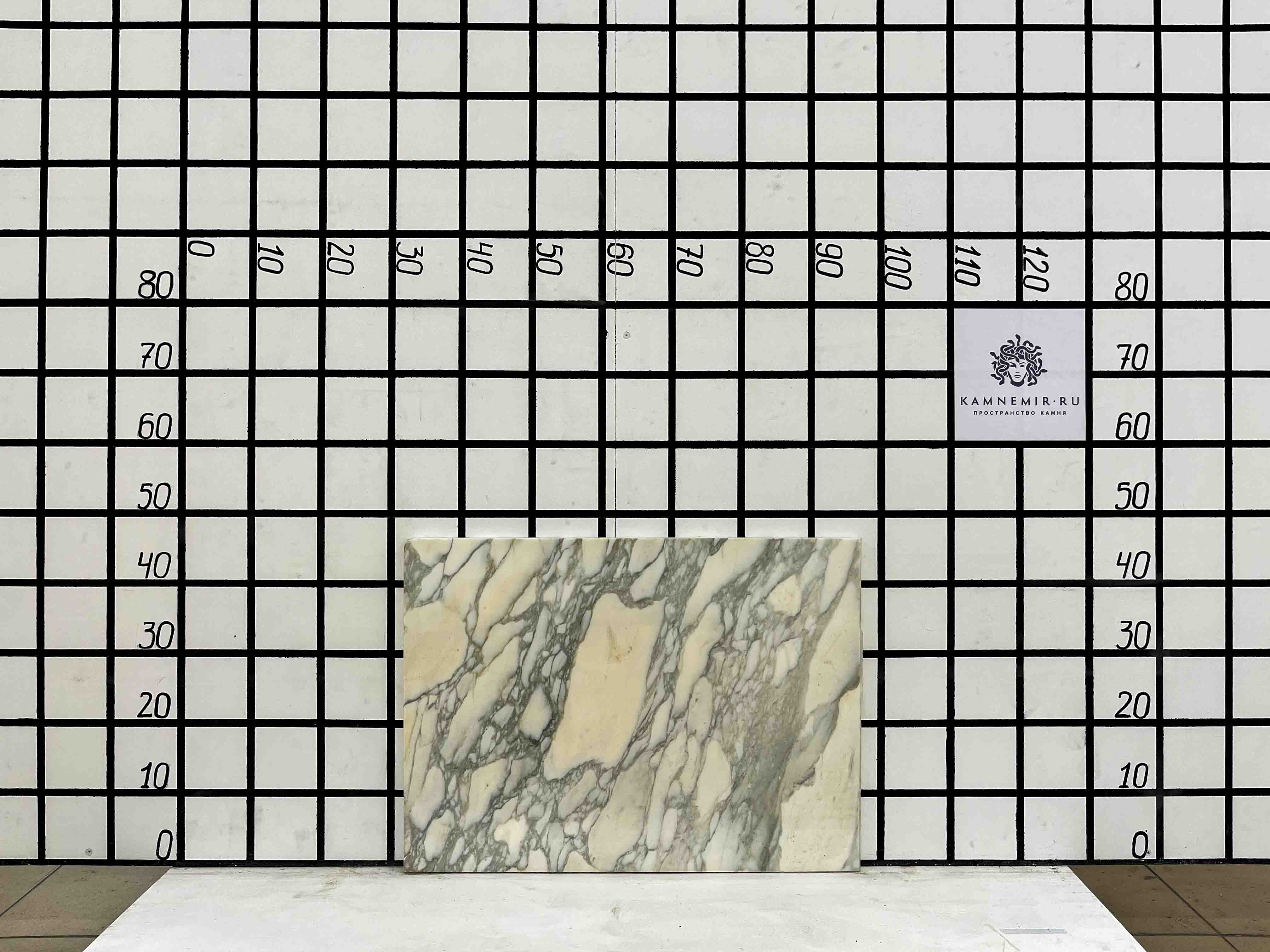 Изображение Заготовка F2456 (600х450х20 мм)/Мрамор Calacatta/Белый/Полировка