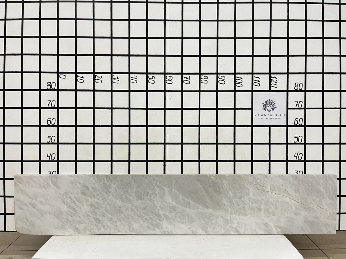 Изображение Заготовка F7691 (1700х320х30 мм)/Мрамор Bianco Carrara/Серый/Полировка