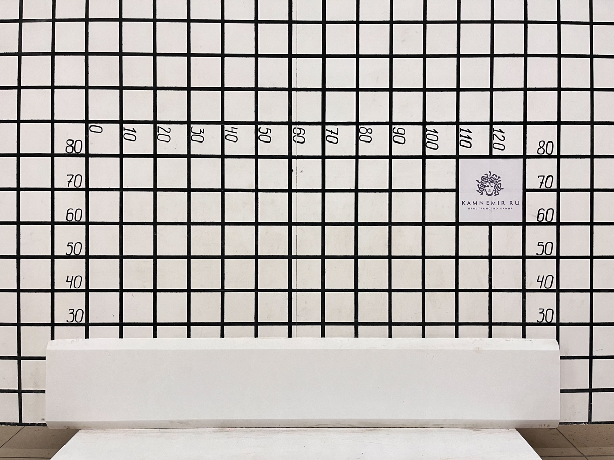 Изображение Заготовка F4840 (1490х200х20 мм)/Мрамор Thassos/Белый/Антик