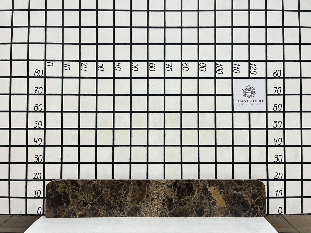 Изображение Заготовка  (1200х200х20 мм)/Мрамор Emperador Dark/Коричневый/Полировка