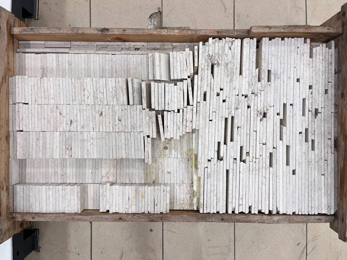 Заготовка П2 (м/п) (Lх40х10 мм)/Известняк Jura Beige Rahmweiss/Бежевый/Лощение - изображение 3