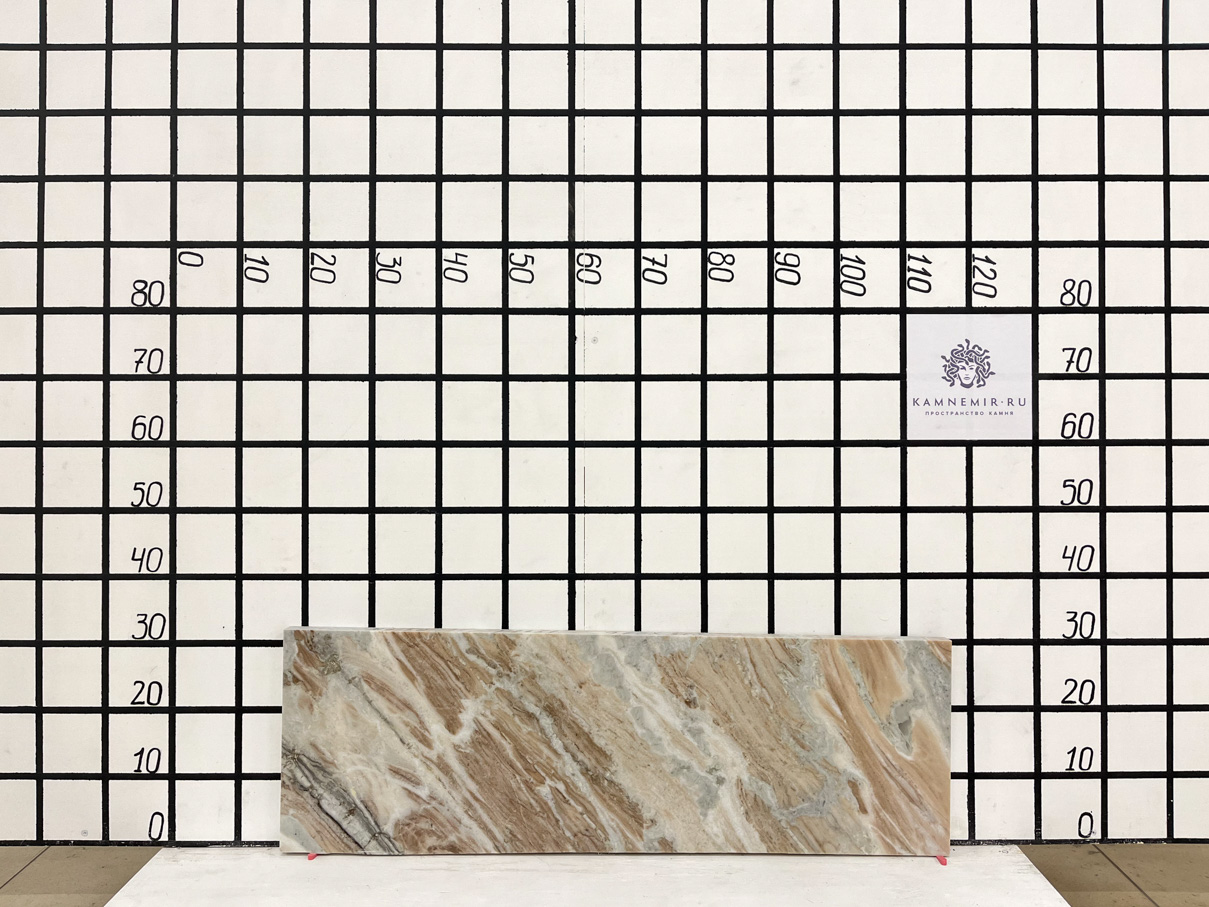 Изображение Заготовка F3298 (970х310х30 мм)/Мрамор Indian Fantasy/Коричневый/Полировка