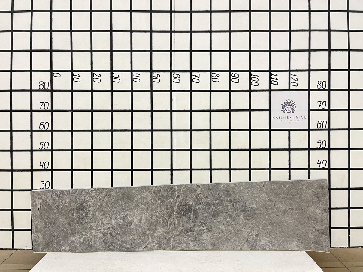 Изображение Заготовка  (1460х300х20 мм)/Мрамор Tundra Grey/Серый/Полировка