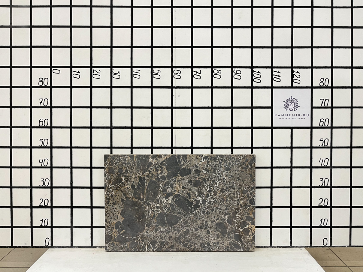 Изображение Заготовка F3667 (720х470х40 мм)/Мрамор Emperador Gold/Коричневый/Полировка