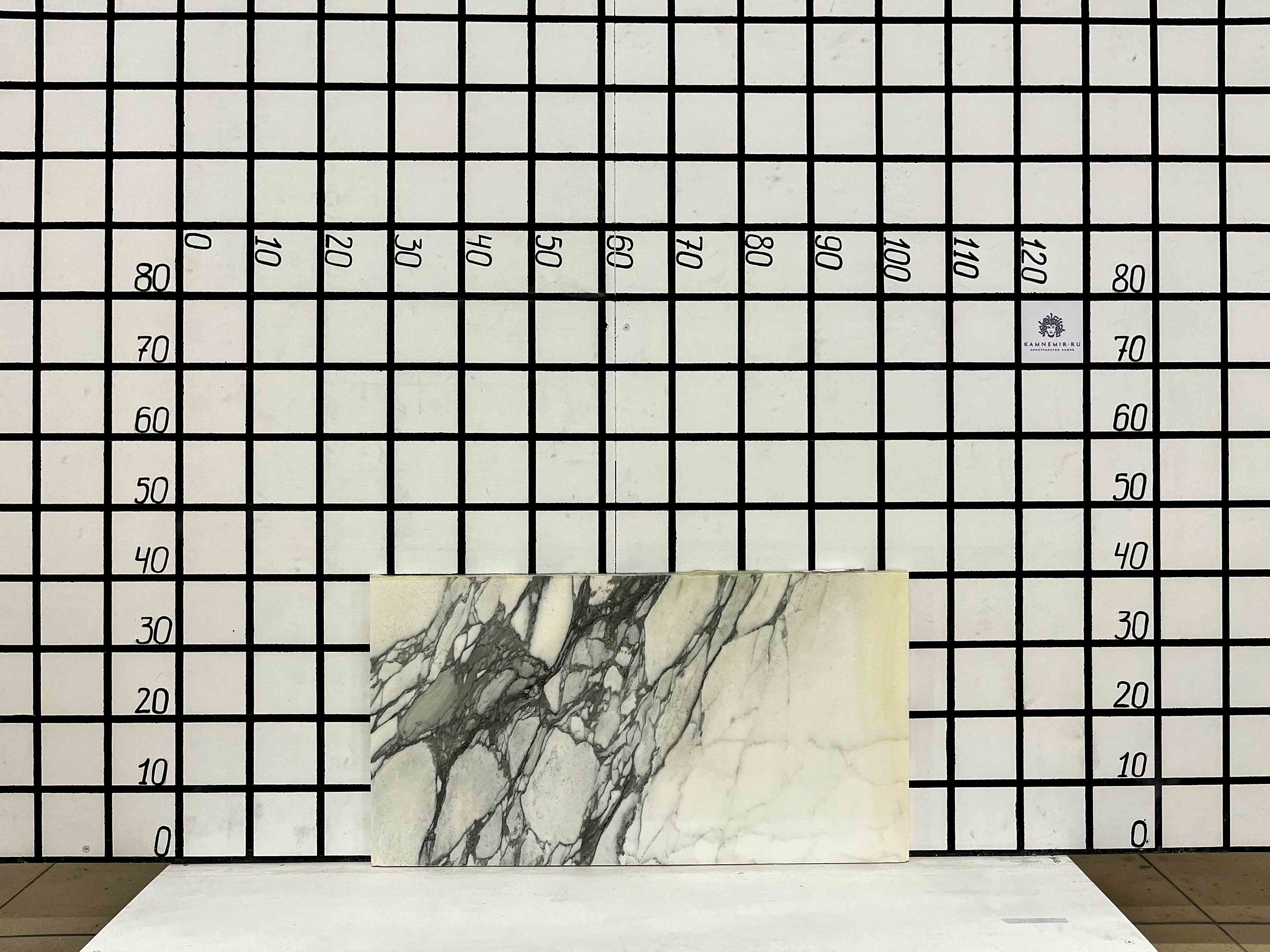 Изображение Заготовка F2414 (750х390х20 мм)/Мрамор Calacatta/Белый/Полировка