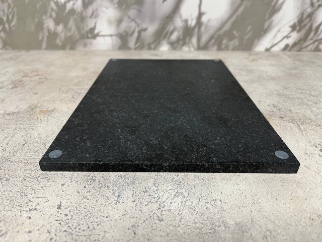 СПK Подставка "Поднос" (300х200х10 мм)/Гранит Габбро/Черный/Антик - изображение 4