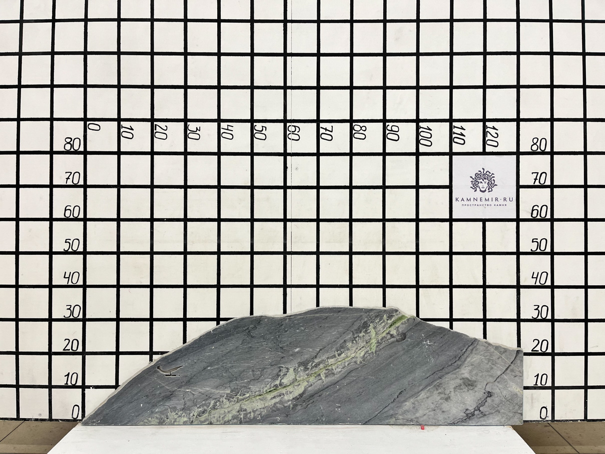 Изображение Заготовка F5877 (800х230х20 мм)/Мрамор Green Tornado/Зеленый/Полировка