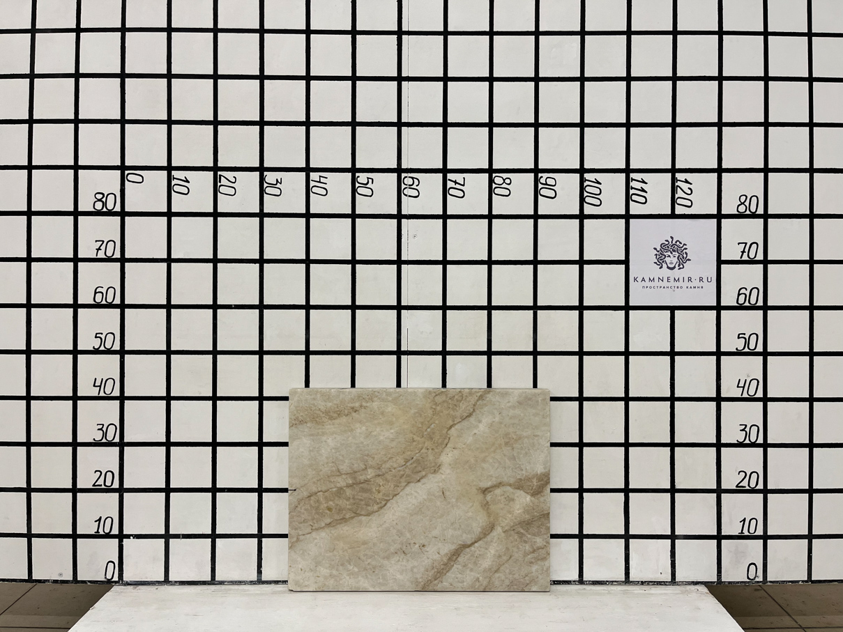 Изображение Заготовка F7067 (530х410х30 мм)/Кварцит Taj Mahal/Белый/Полировка