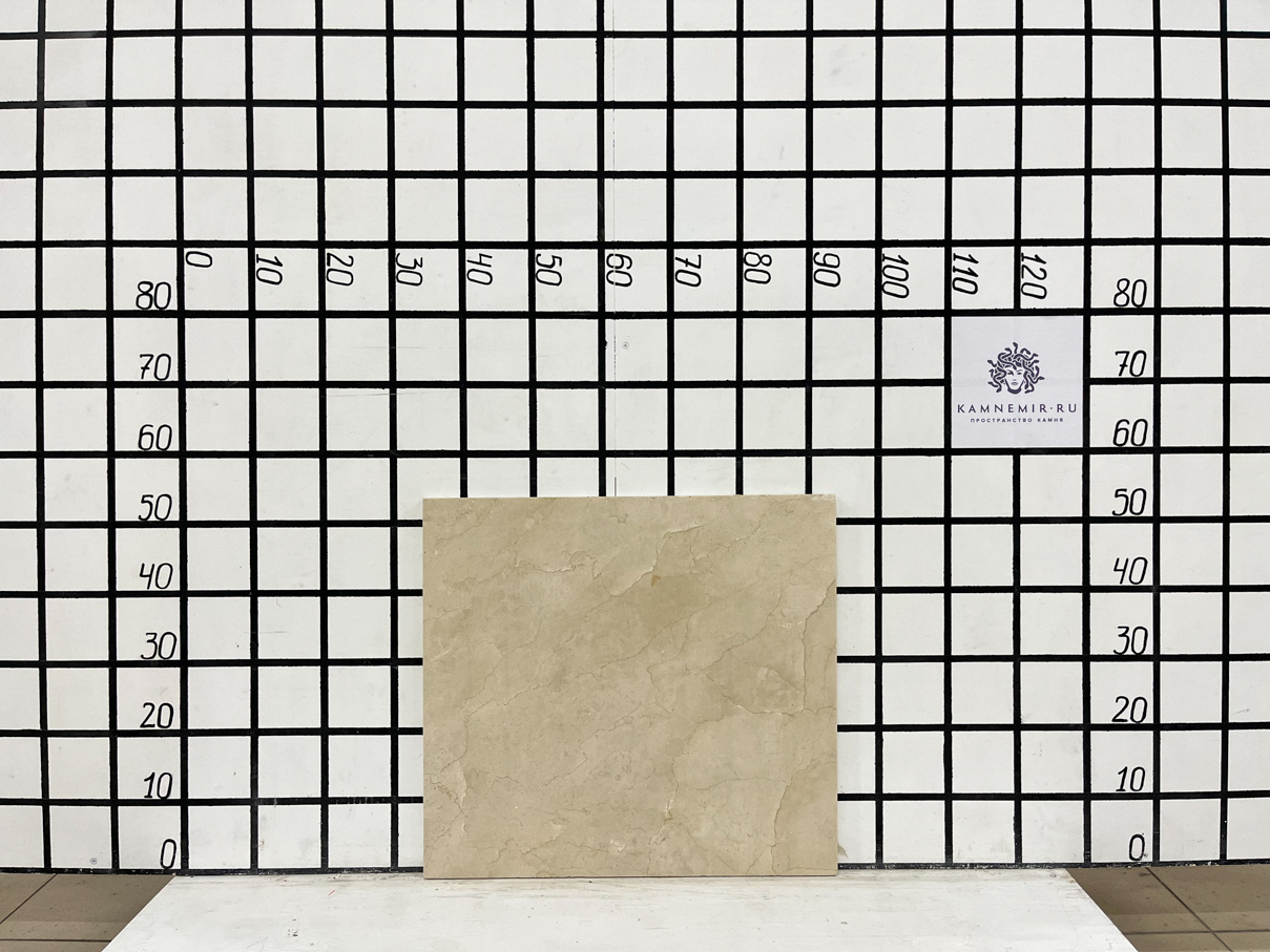 Изображение Заготовка F4190 (580х520х20 мм)/Мрамор Crema Marfil/Бежевый/Лощение