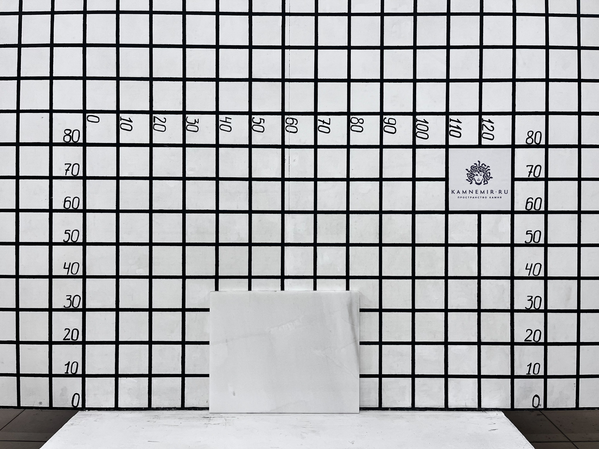 Изображение Заготовка  (440х350х20 мм)/Мрамор Bianco Lasa Venato/Белый/Полировка