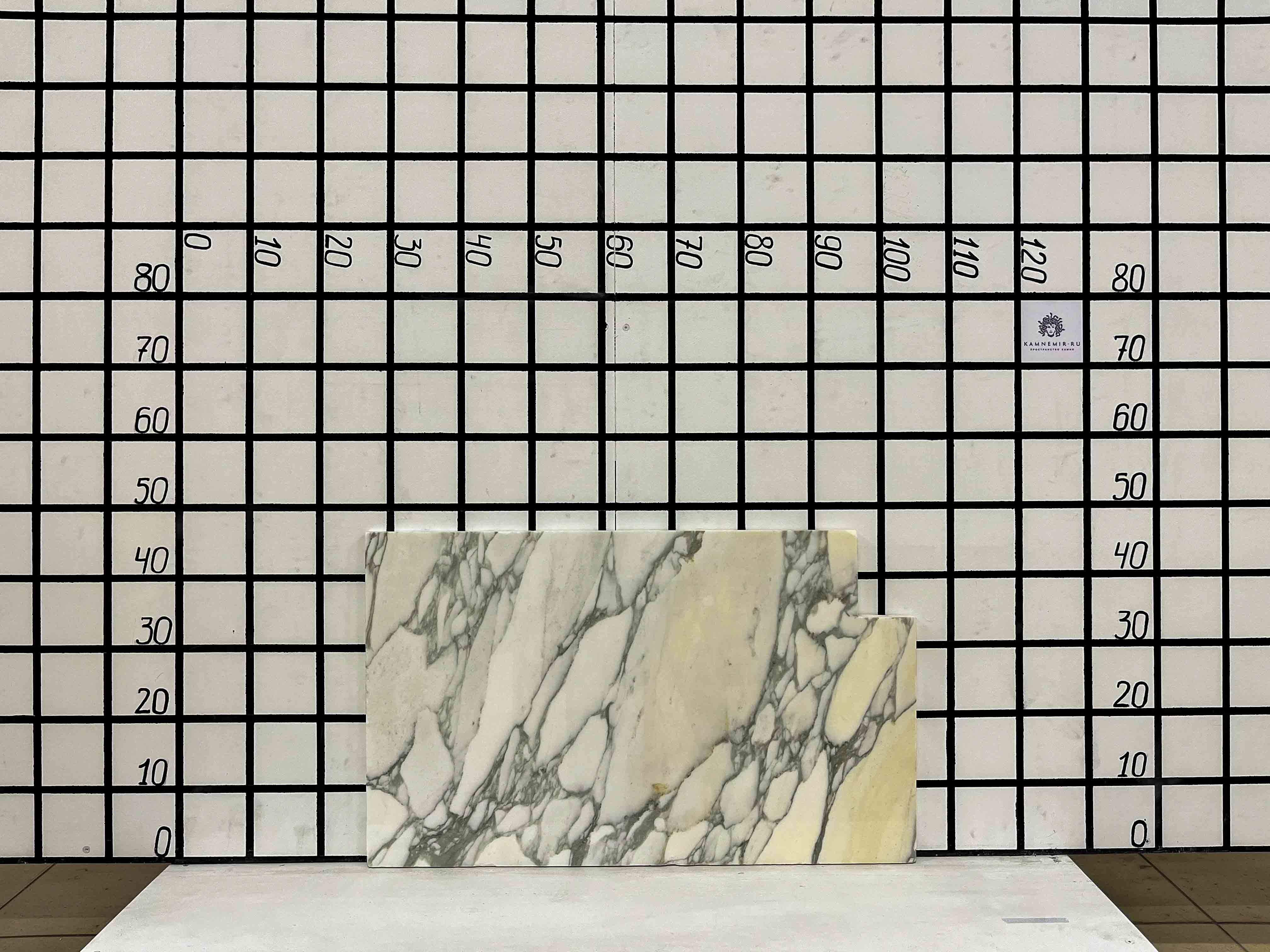 Изображение Заготовка F2415 (680х460х20 мм)/Мрамор Calacatta/Белый/Полировка