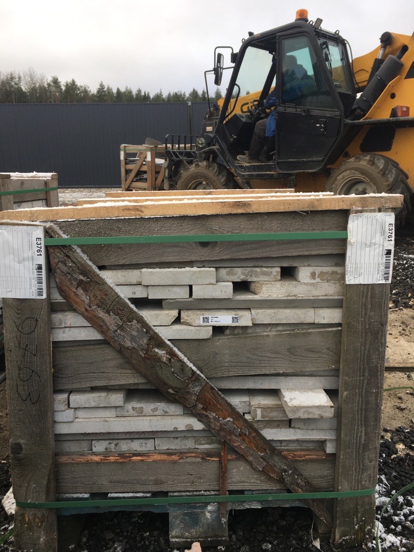 Остатки (не мерные) E3761 (1х1х30 мм)/Известняк Jura Grey/Серый/Лощение - изображение 4