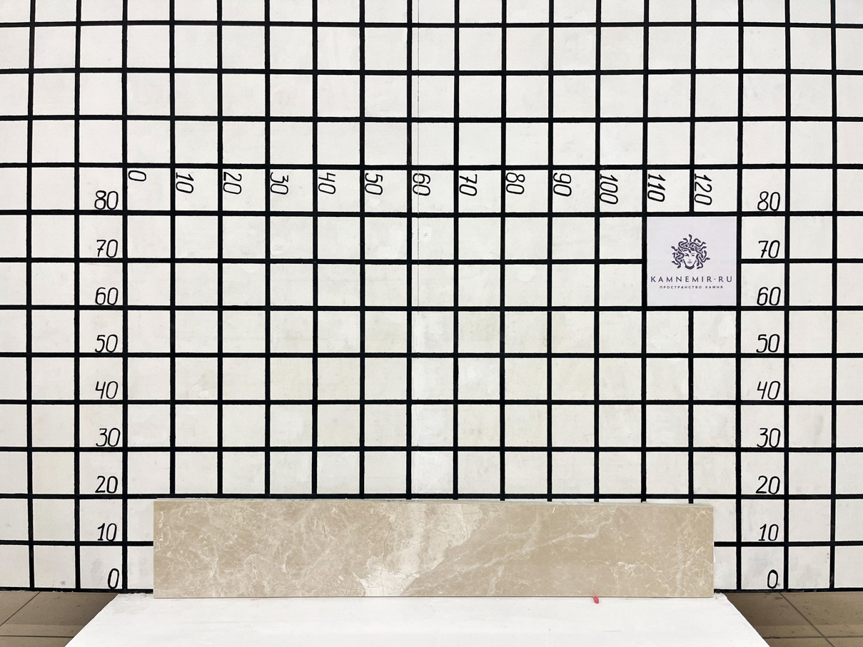 Изображение Заготовка  (1100х180х20 мм)/Мрамор Burdur Beige/Бежевый/Полировка