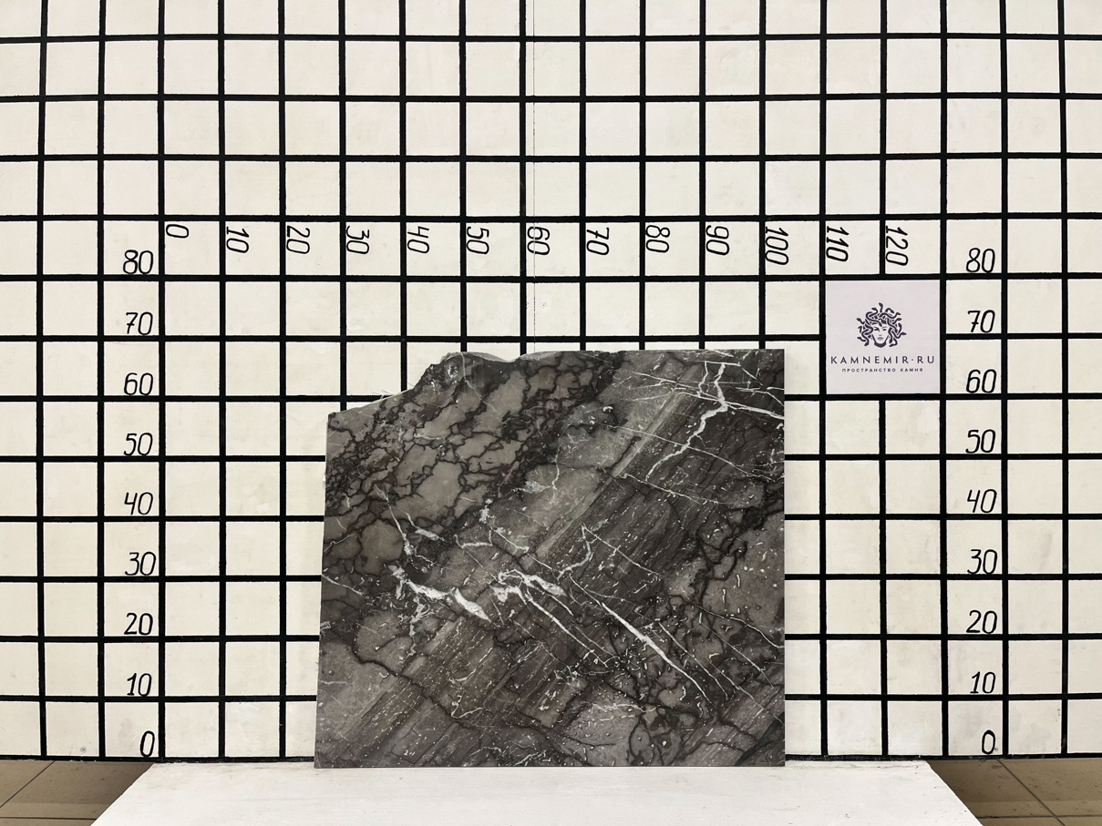 Изображение Заготовка  (700х550х20 мм)/Мрамор Arabescato Gridjio/Серый/Полировка