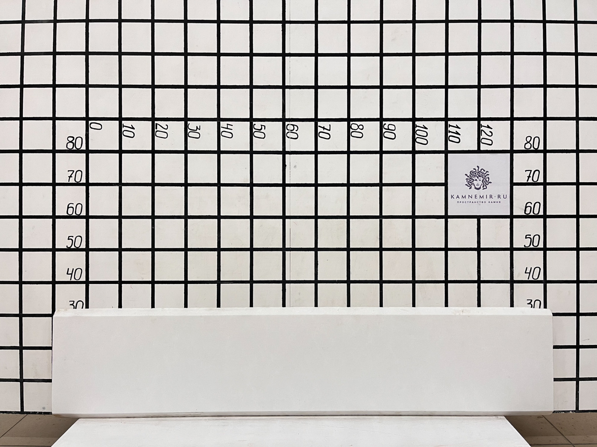 Изображение Заготовка F4835 (1500х280х20 мм)/Мрамор Thassos/Белый/Антик