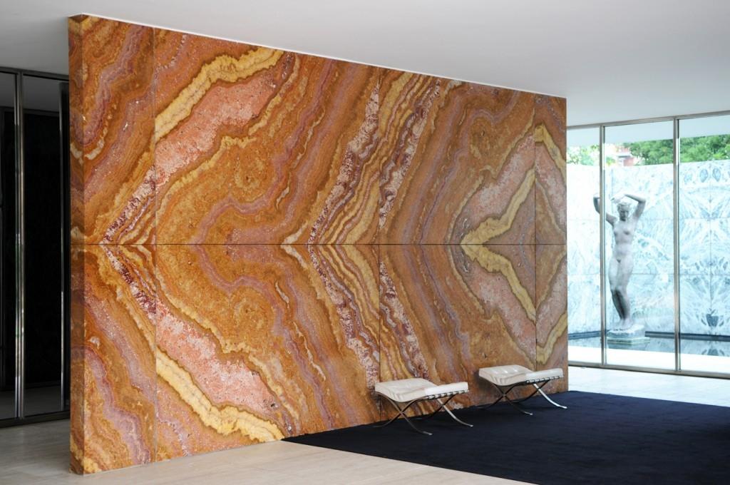 Стены из оникса Отделка стен ониксом