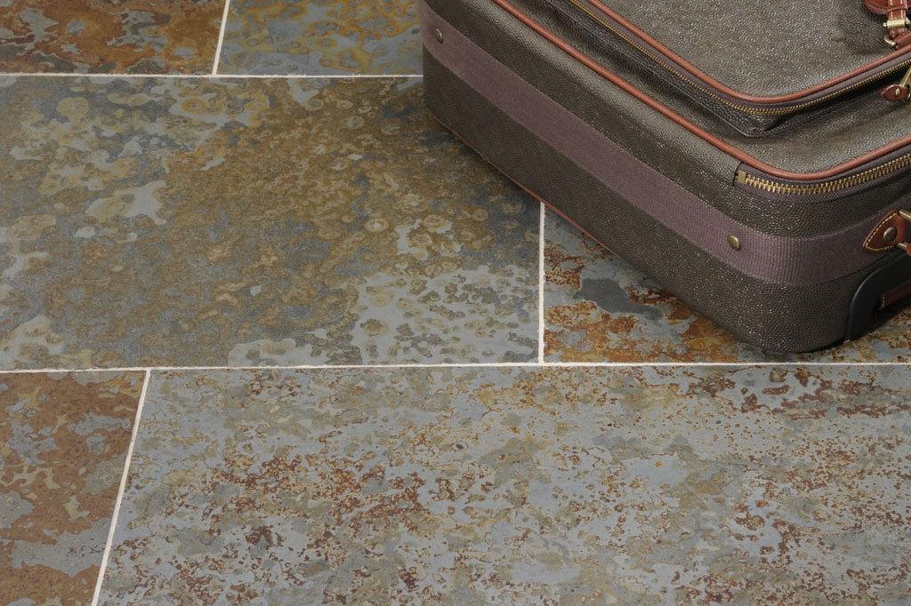 Сланец отделка пола