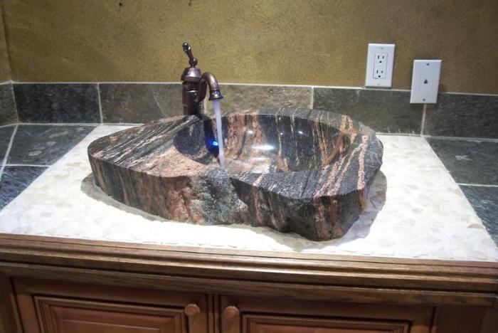 Мойка - мрамор или гранит? изображение 9