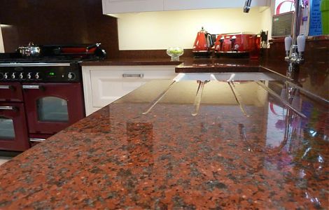 Столешница из гранита African Red