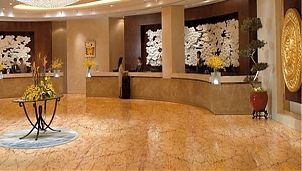 Пол из мрамора Crema Valencia