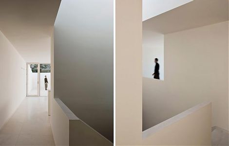 Современная белоснежная вилла в стиле хай-тек изображение 8