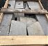 Остатки (не мерные) D9030 толщ 60-100мм (1х1х60 мм)/Гранит Габбро/Черный/Термообработка - мини изображение 4